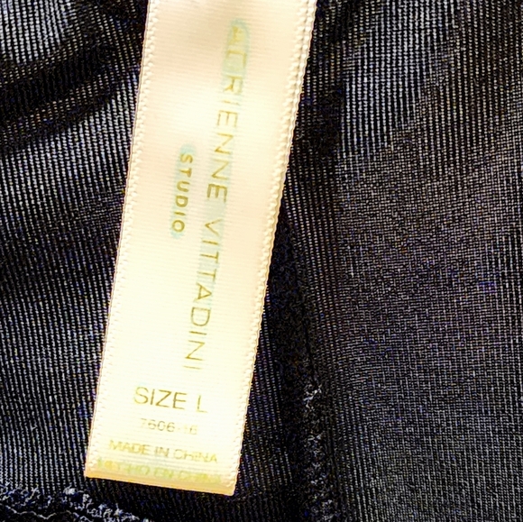 Adrenaline Vittadini Women's Black Lace Lengerie Bodysuit size L - Picture 4 of 11